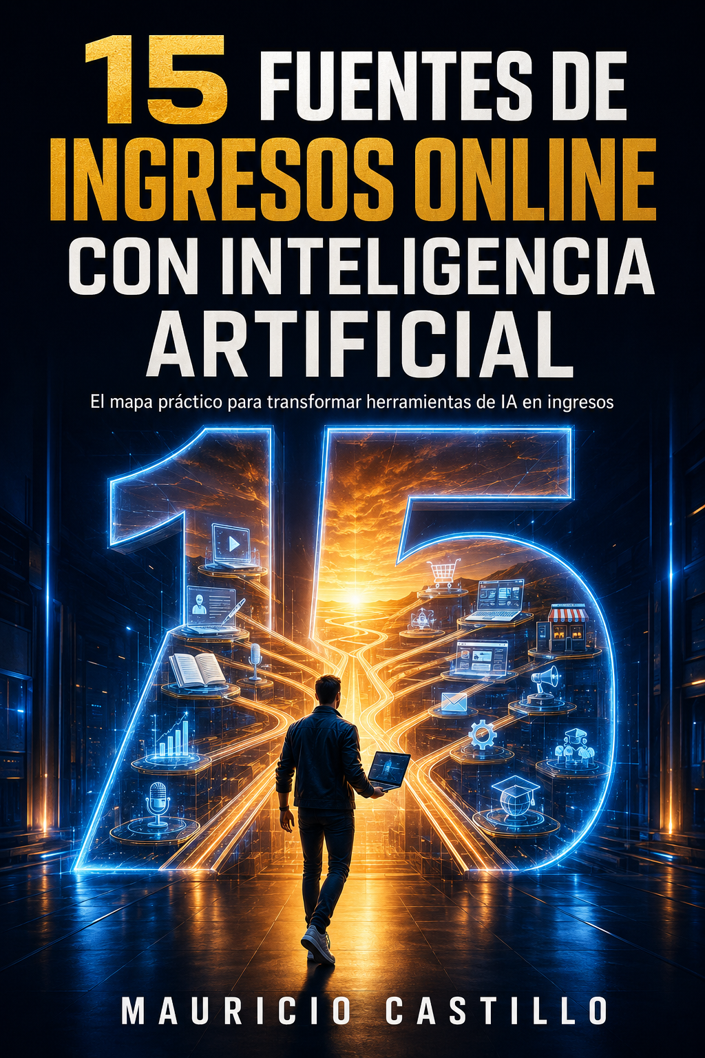 15 Fuentes de Ingresos Online con Inteligencia Artificial | Guía Práctica 2026